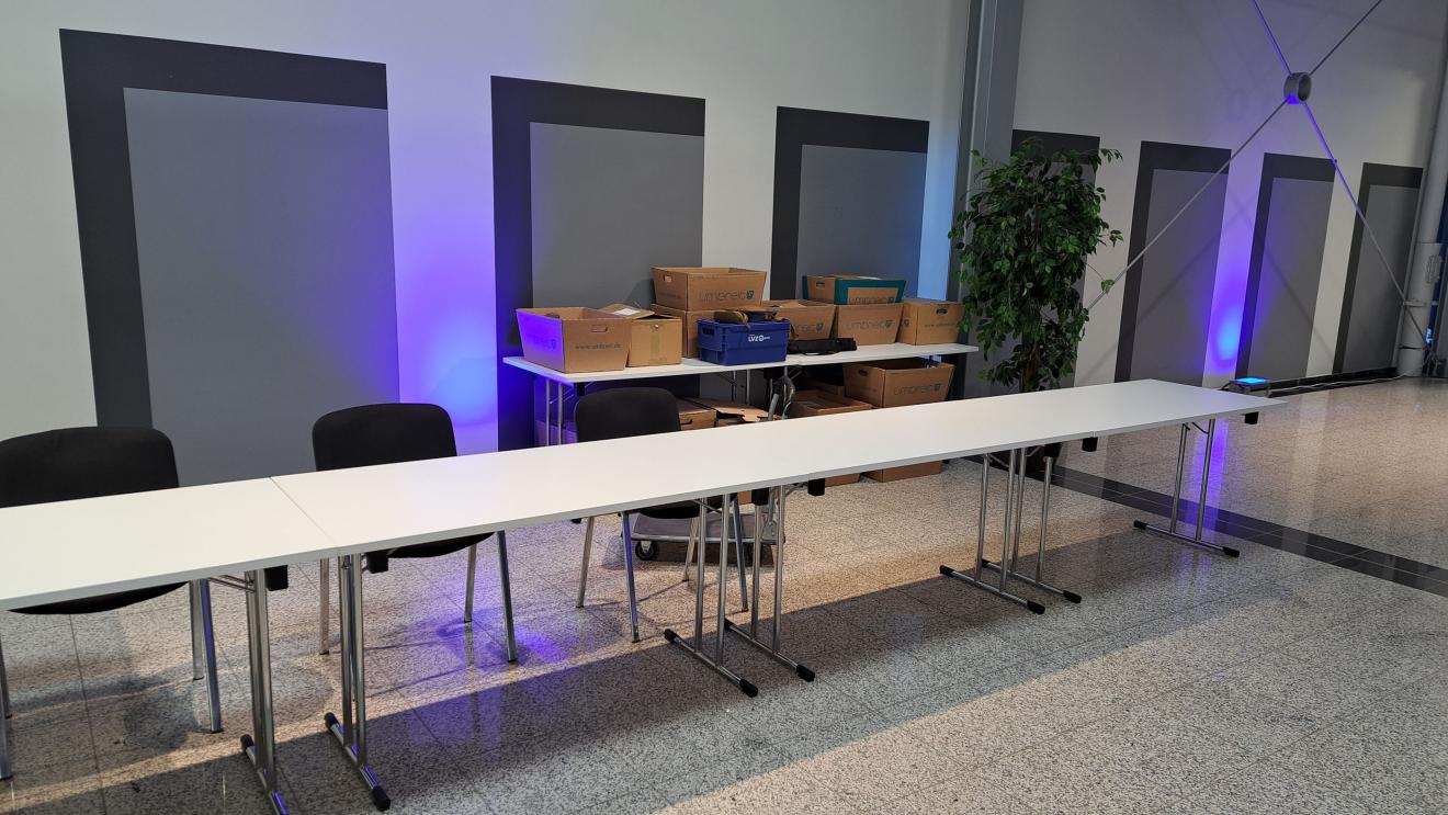 Vorbereitung - Milei Konferenz 2026 in Schkeuditz
