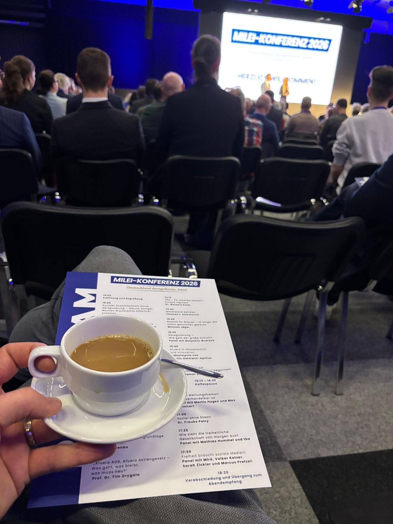 Milei Konferenz 2026 in Schkeuditz
