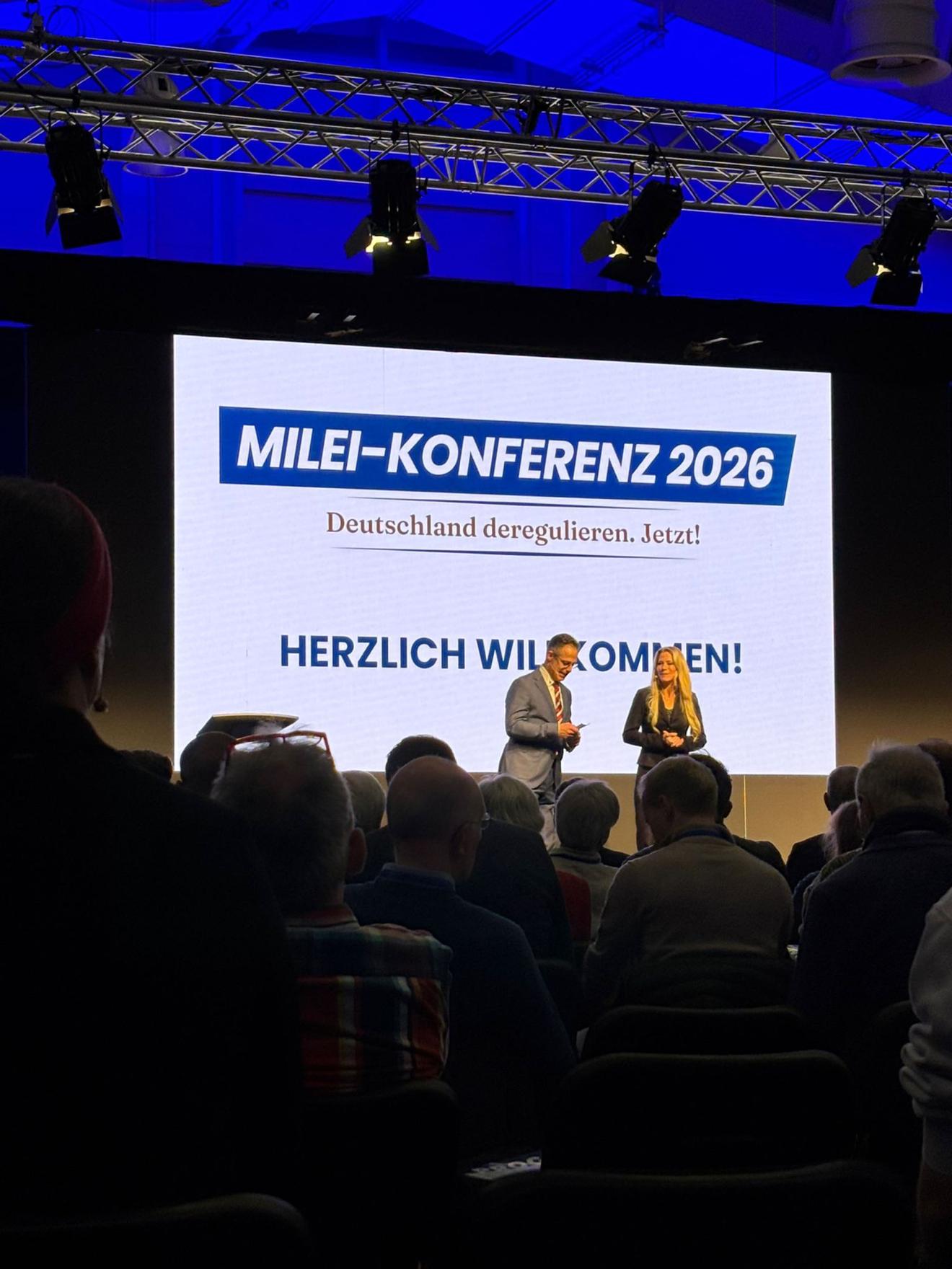 Milei Konferenz 2026 in Schkeuditz