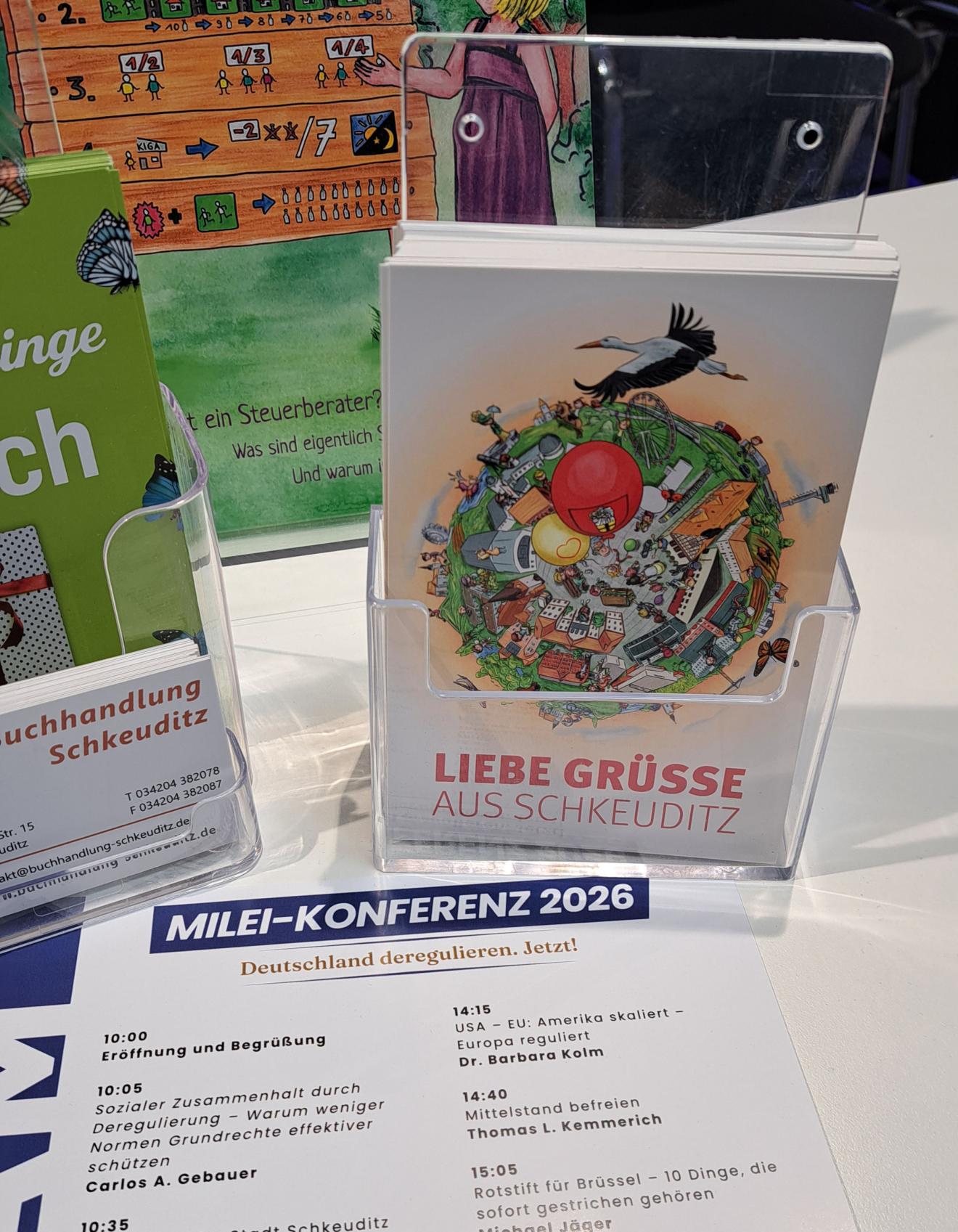 Milei Konferenz 2026 in Schkeuditz